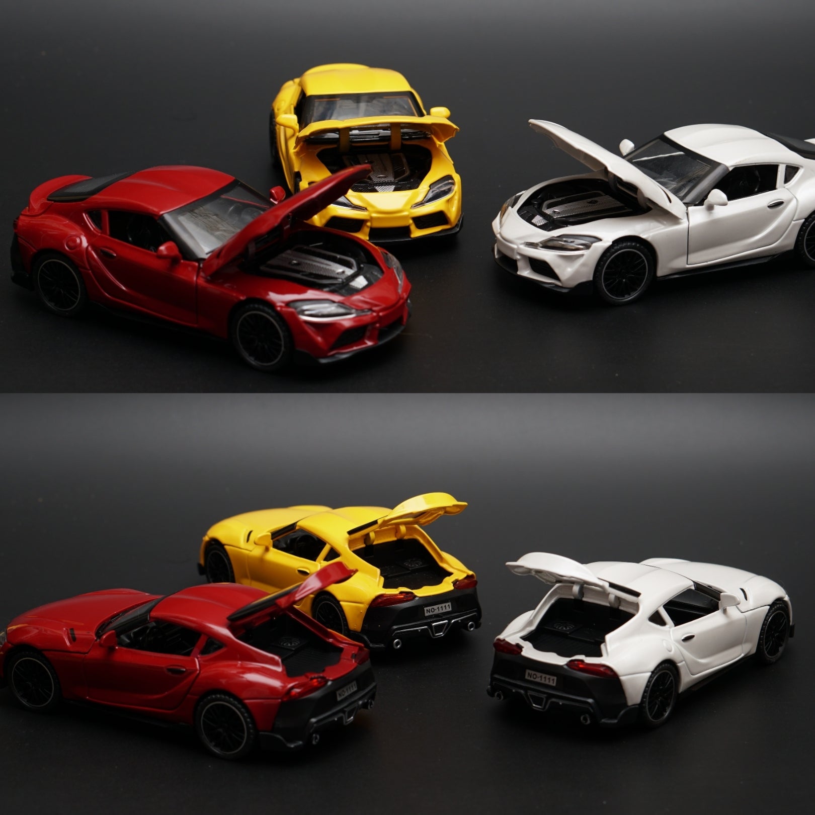 1:32 Supra MK5 Combo of 3 (Red,White,Yellow) -  Kunju Vandi  