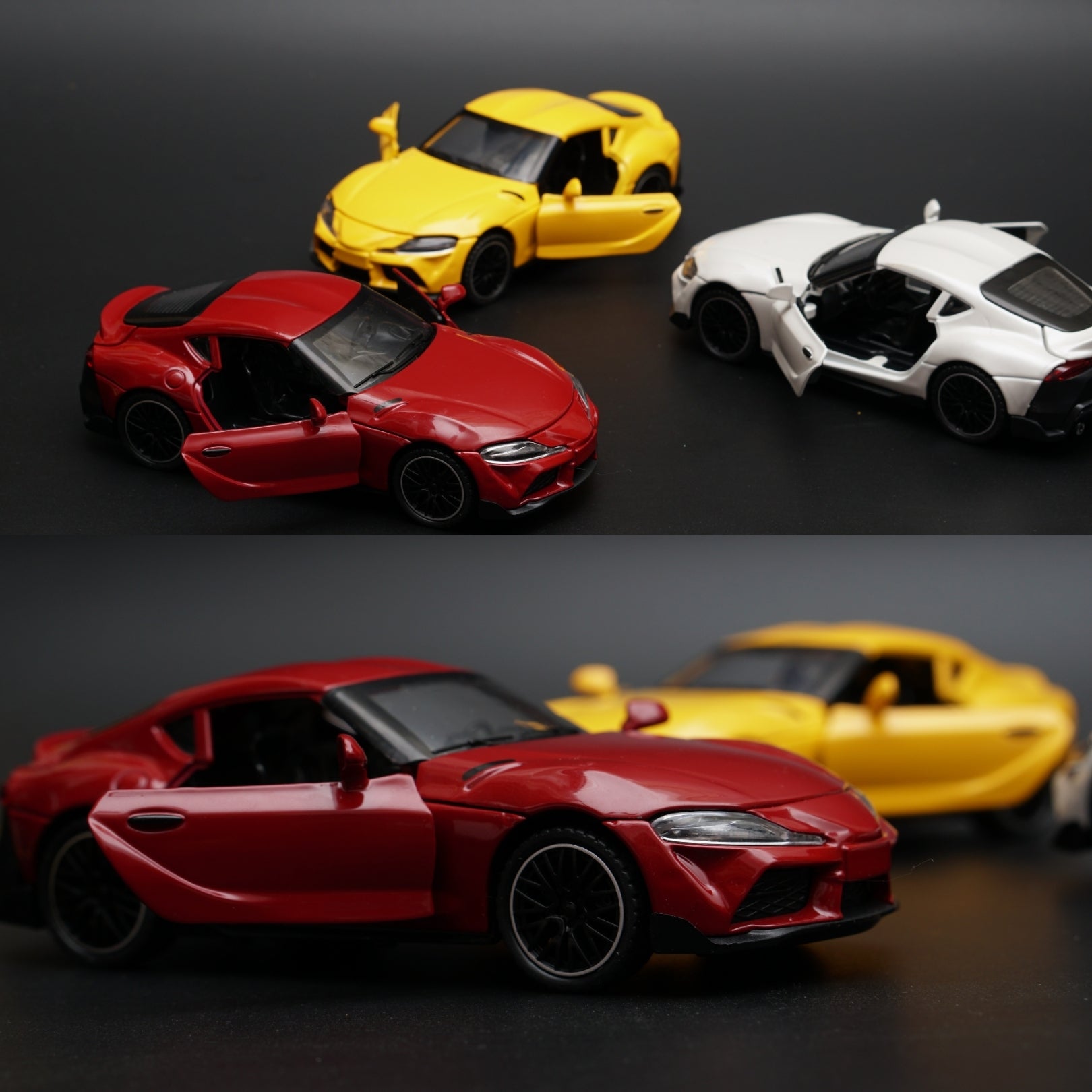 1:32 Supra MK5 Combo of 3 (Red,White,Yellow) -  Kunju Vandi  