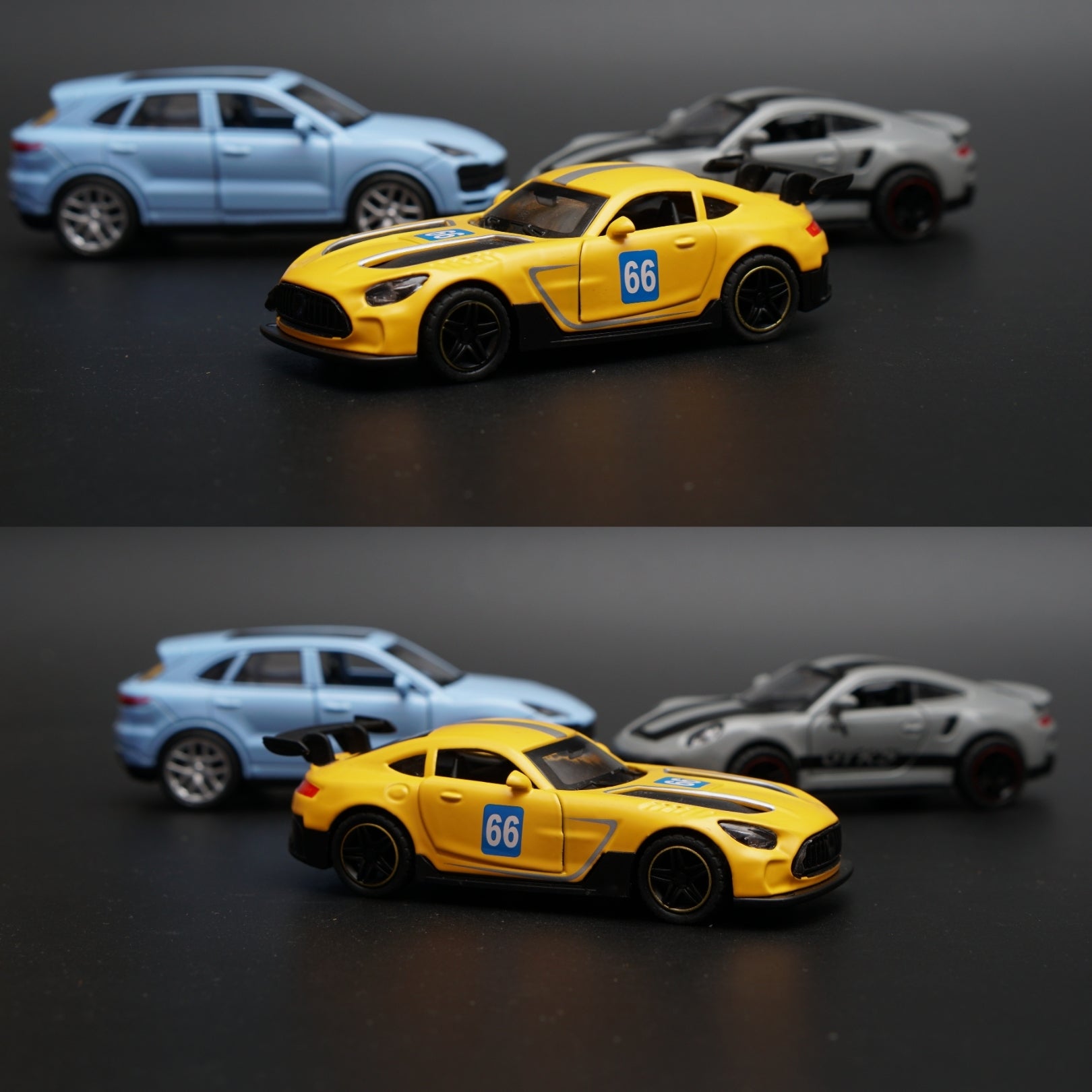 1:43 Porsche , AMG Gt, Diecast Combo -  Kunju Vandi  