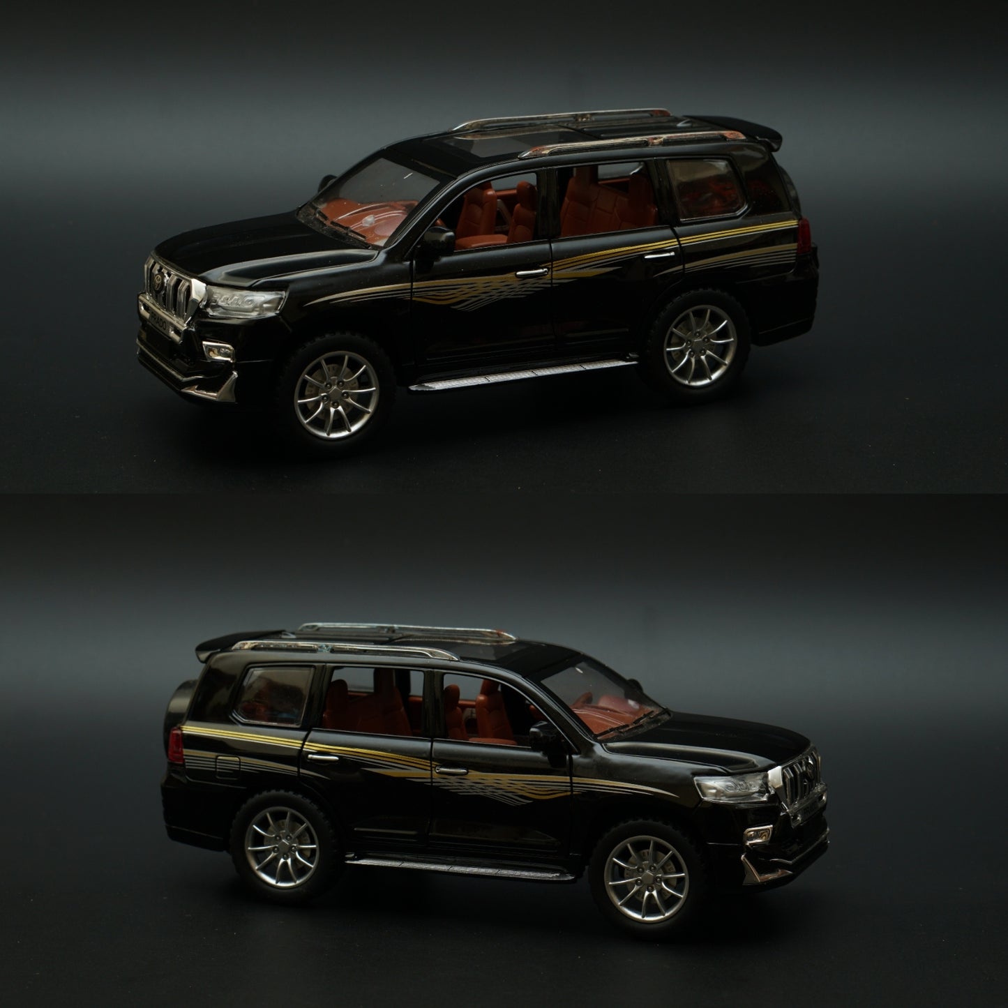 1:24 Toyota Land Cruiser Prado Diecast Car -  Kunju Vandi  