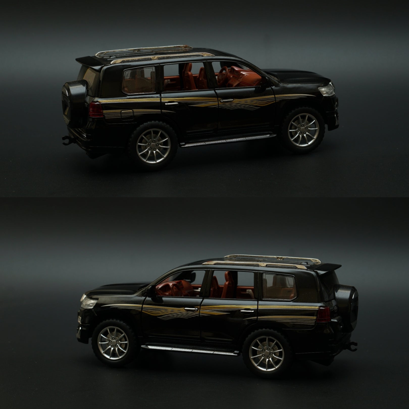 1:24 Toyota Land Cruiser Prado Diecast Car -  Kunju Vandi  
