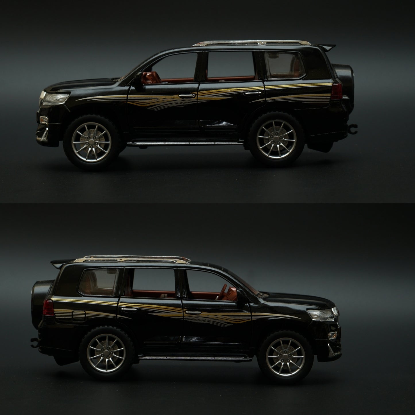 1:24 Toyota Land Cruiser Prado Diecast Car -  Kunju Vandi  