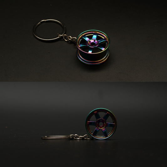 Car parts Keychain Wheel (Hypershit) -  Kunju Vandi  