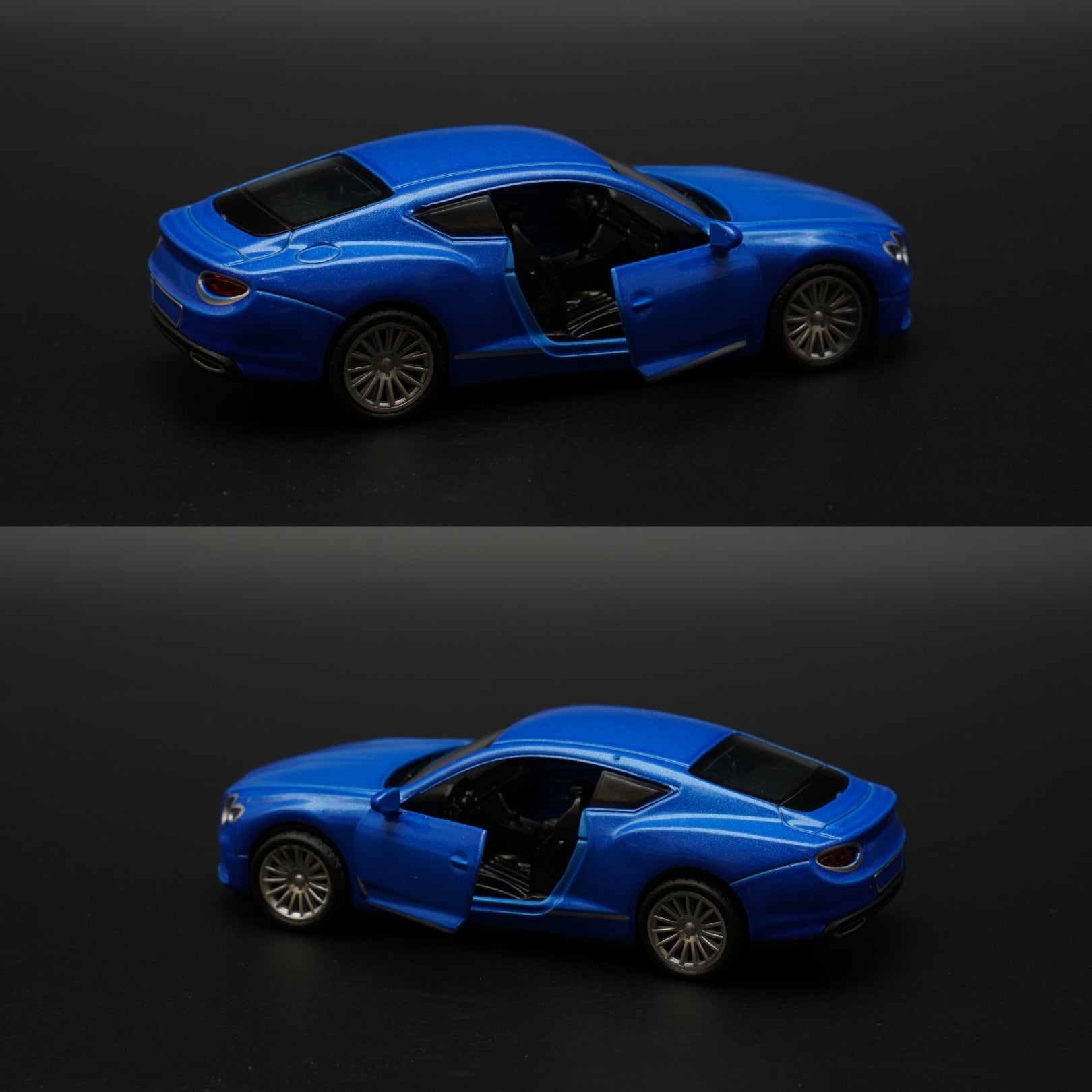1:36 Bentley Diecast Blue -  Kunju Vandi  