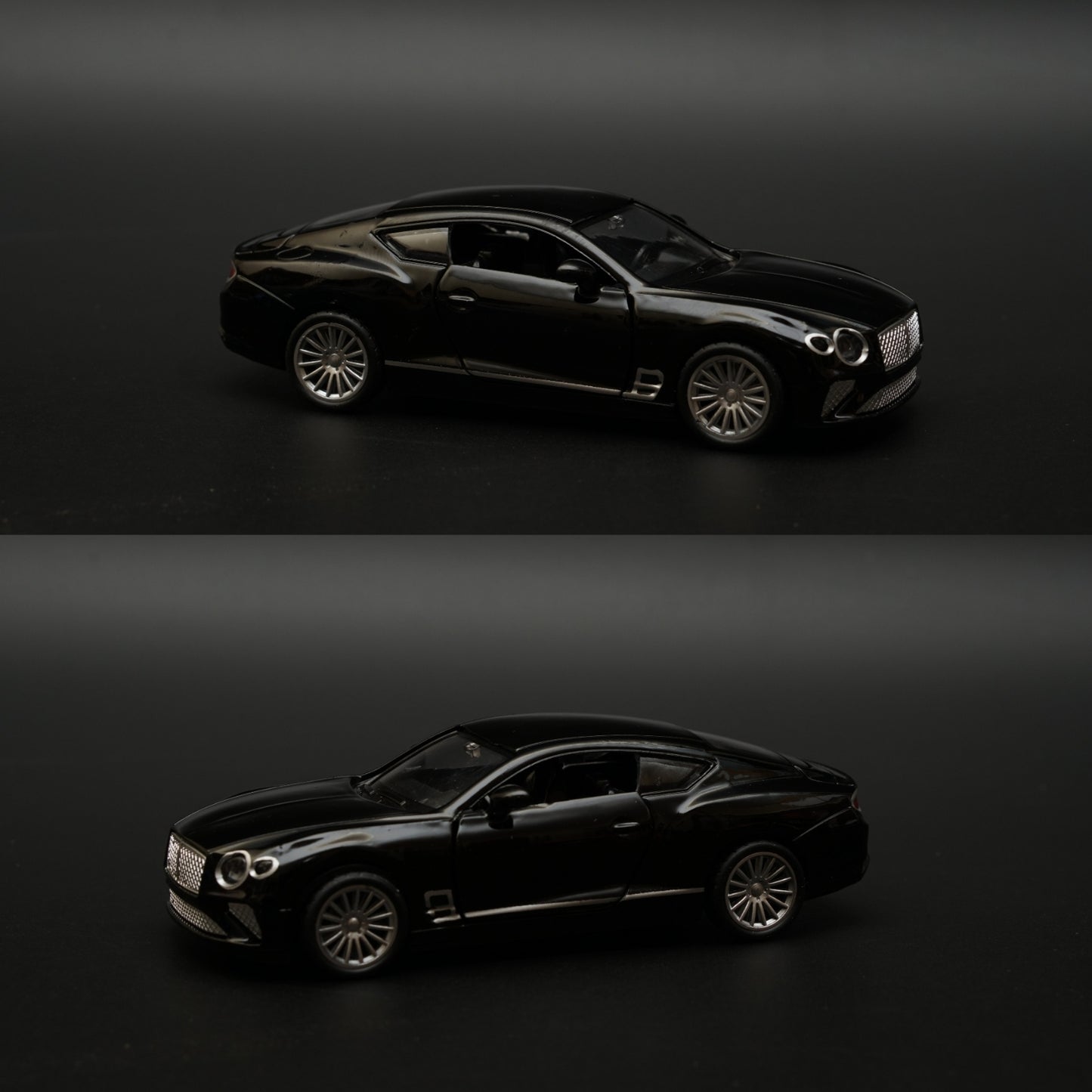 1:36 Bentley Diecast Black -  Kunju Vandi  