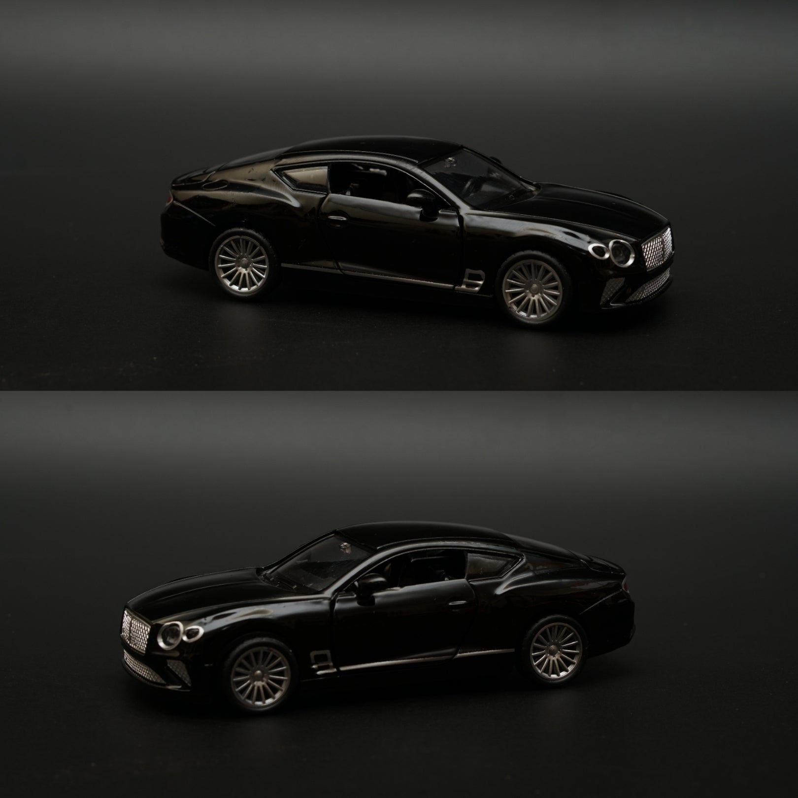 1:36 Bentley Diecast Black -  Kunju Vandi  