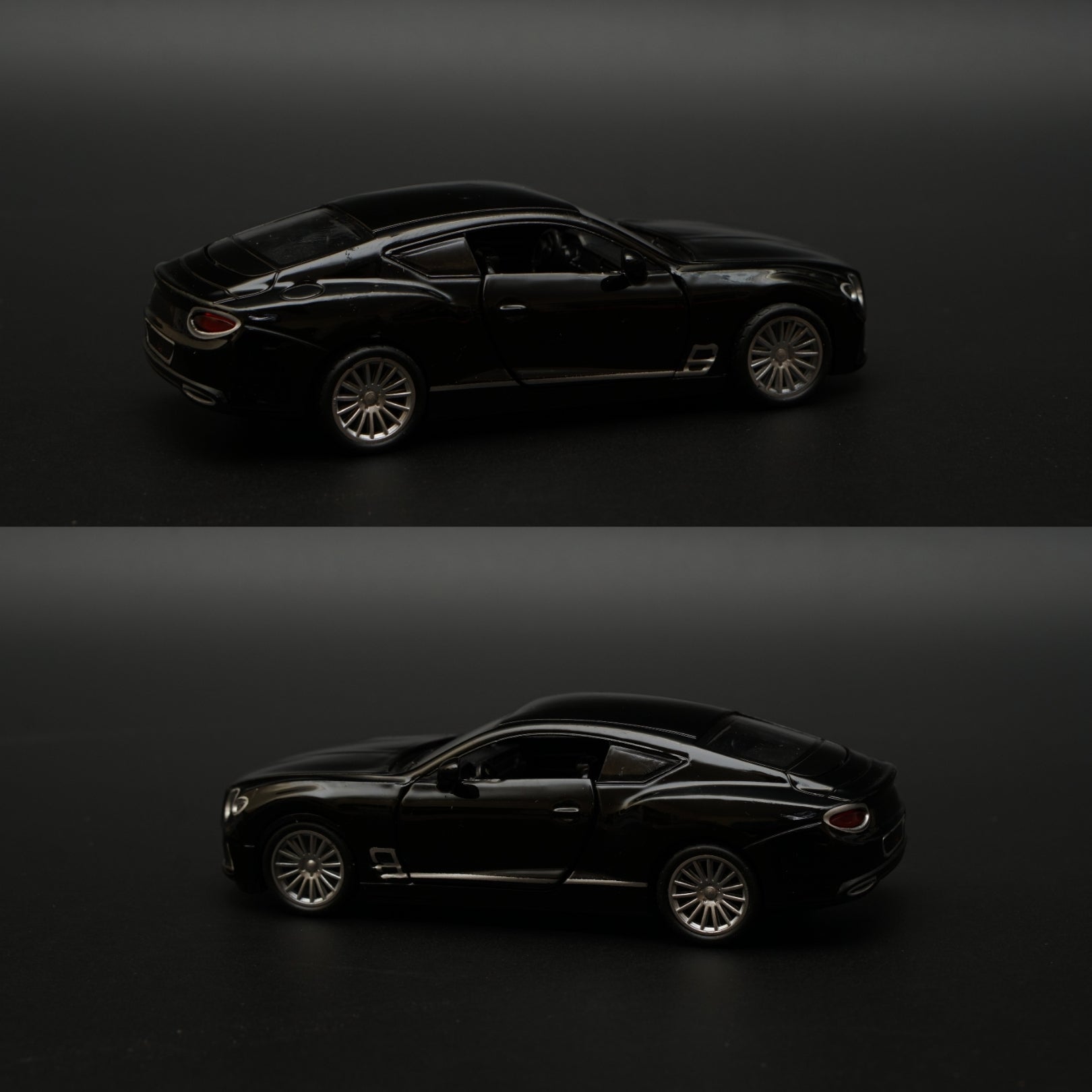 1:36 Bentley Diecast Black -  Kunju Vandi  