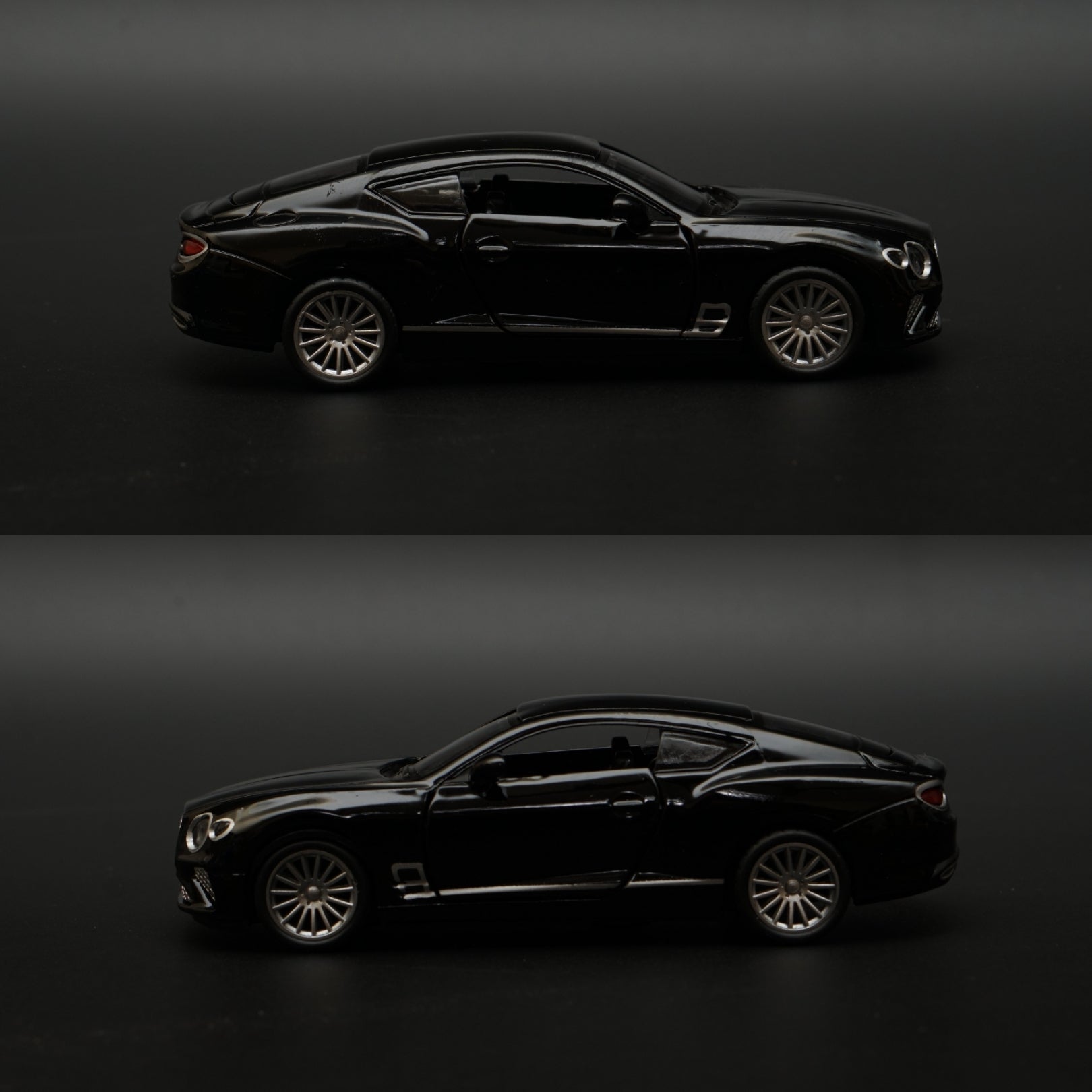 1:36 Bentley Diecast Black -  Kunju Vandi  