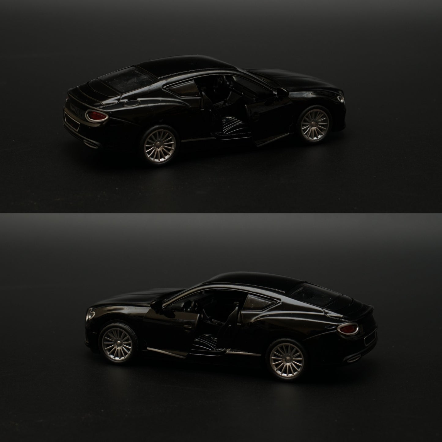 1:36 Bentley Diecast Black -  Kunju Vandi  