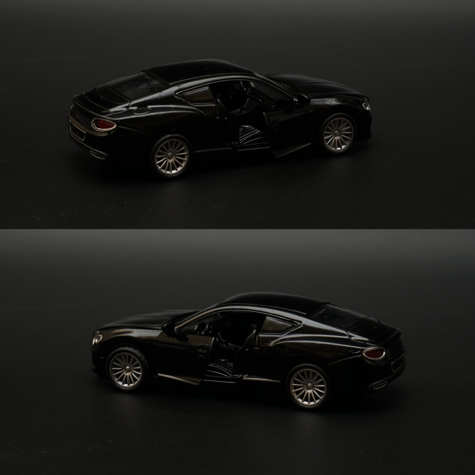 1:36 Bentley Diecast Black -  Kunju Vandi  