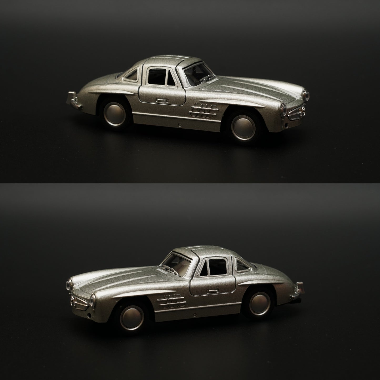 1:36 Benz 300 SL Diecast (Silver)