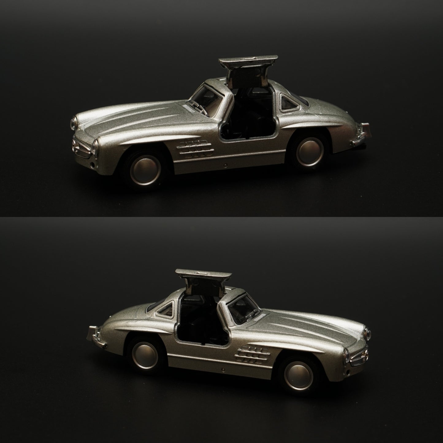 1:36 Benz 300 SL Diecast (Silver)