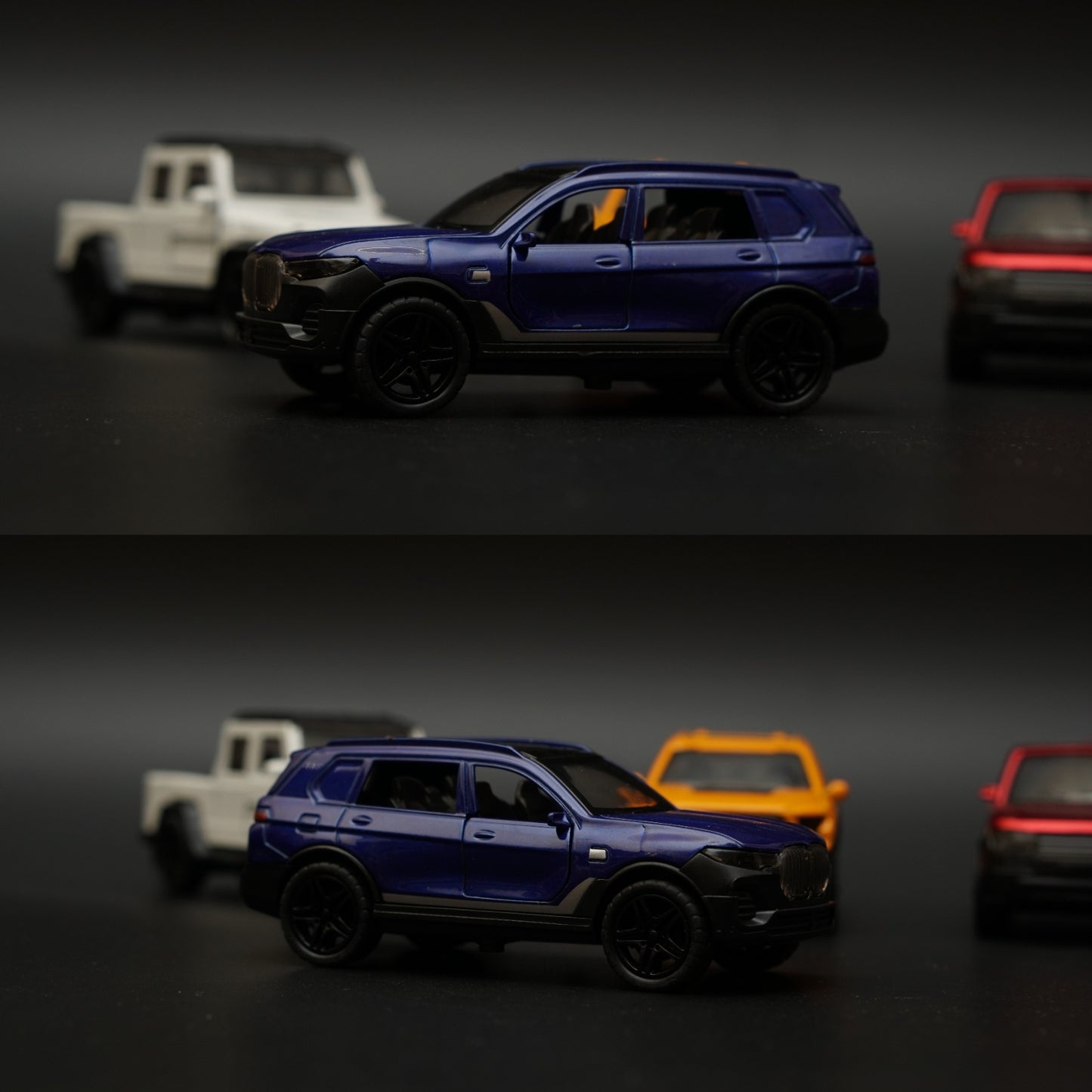 1:43 Raptor, Gwagon, BMW, Range Rover Diecast Combo