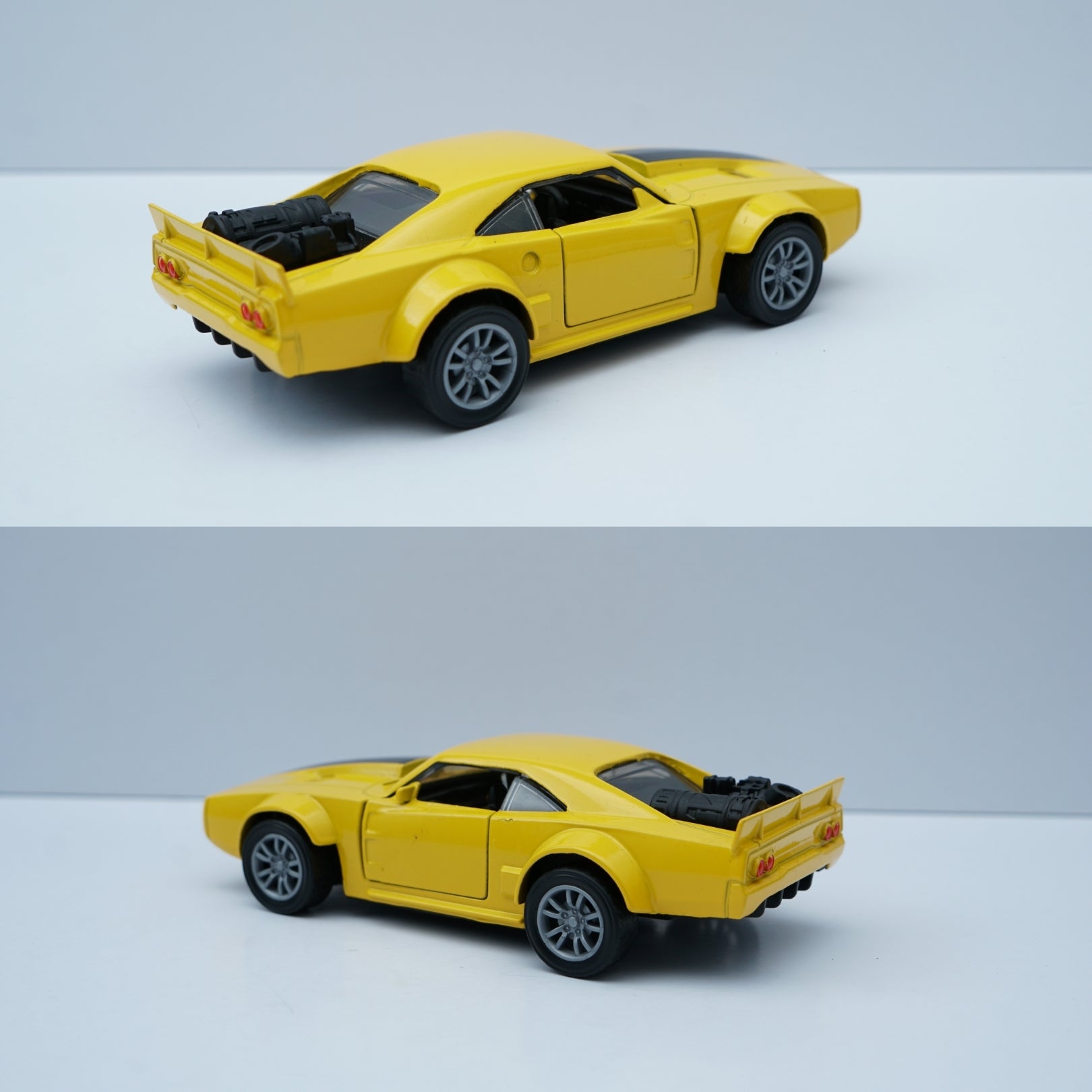 1:36 dodge Diecast Yellow -  Kunju Vandi  