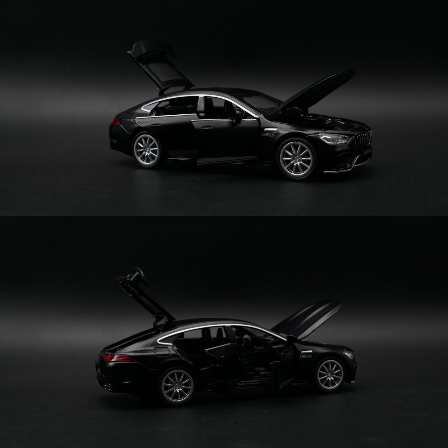 1:32 Mercedes-AMG GT 63 S Diecast — Matte Black Edition