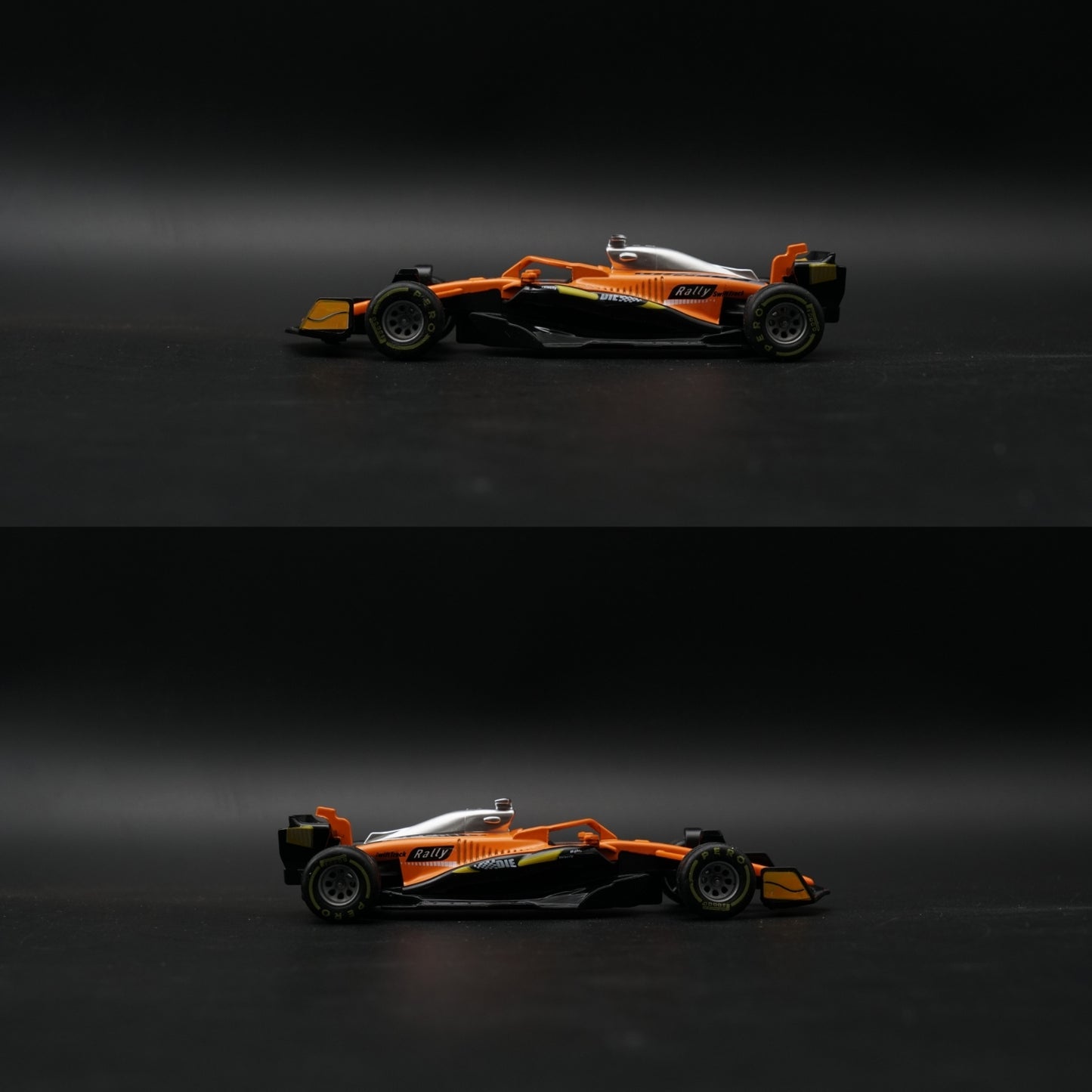 1:36 Formula Racing Car Diecast Model — McLaren Style | Orange Livery