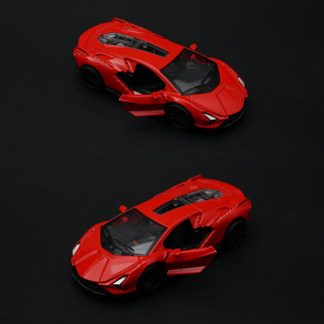 1:43 Lamborghini Revuelto Diecast — Rosso Red | Latest Lambo Hypercar
