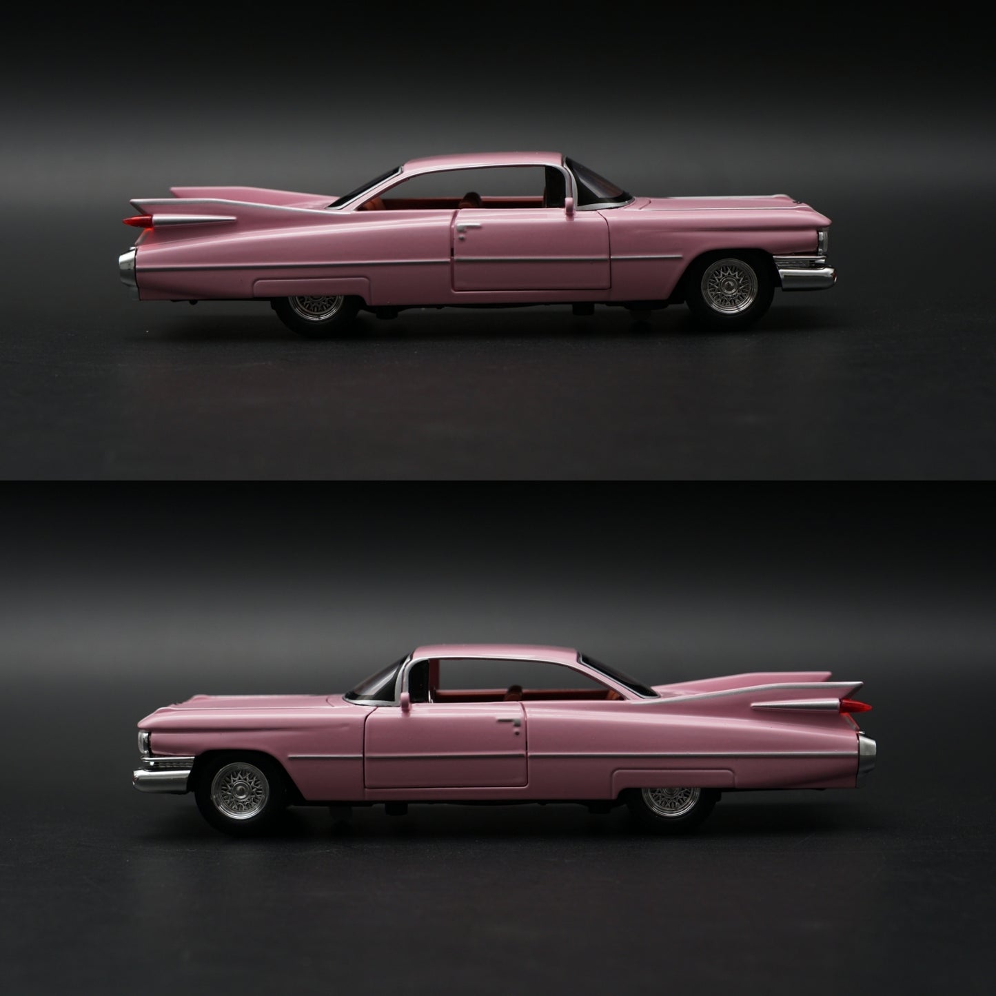 1:32 Cadillac DeVille 1959 Diecast — Pink | Full Function Collector's Model