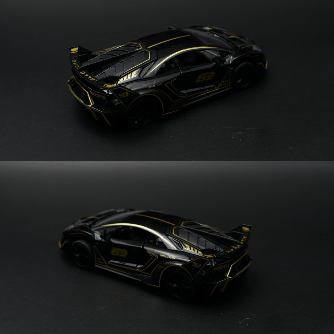 1:32 Lamborghini Supercar Model | Black Gold Livery | STOCK CLEARING