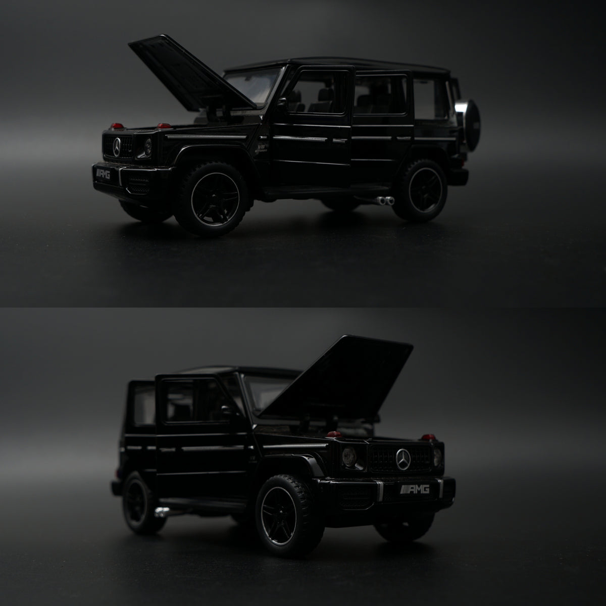 1:32 Scale Mercedes-AMG G63 Off-Road SUV Model | Black Edition