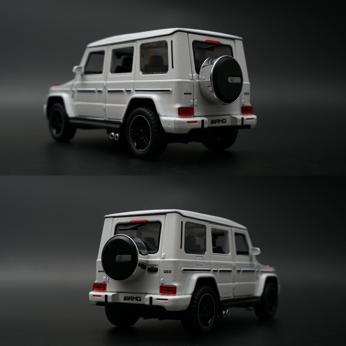 1:32 Scale Mercedes-Benz G63 AMG Diecast Model | Pearl White SUV