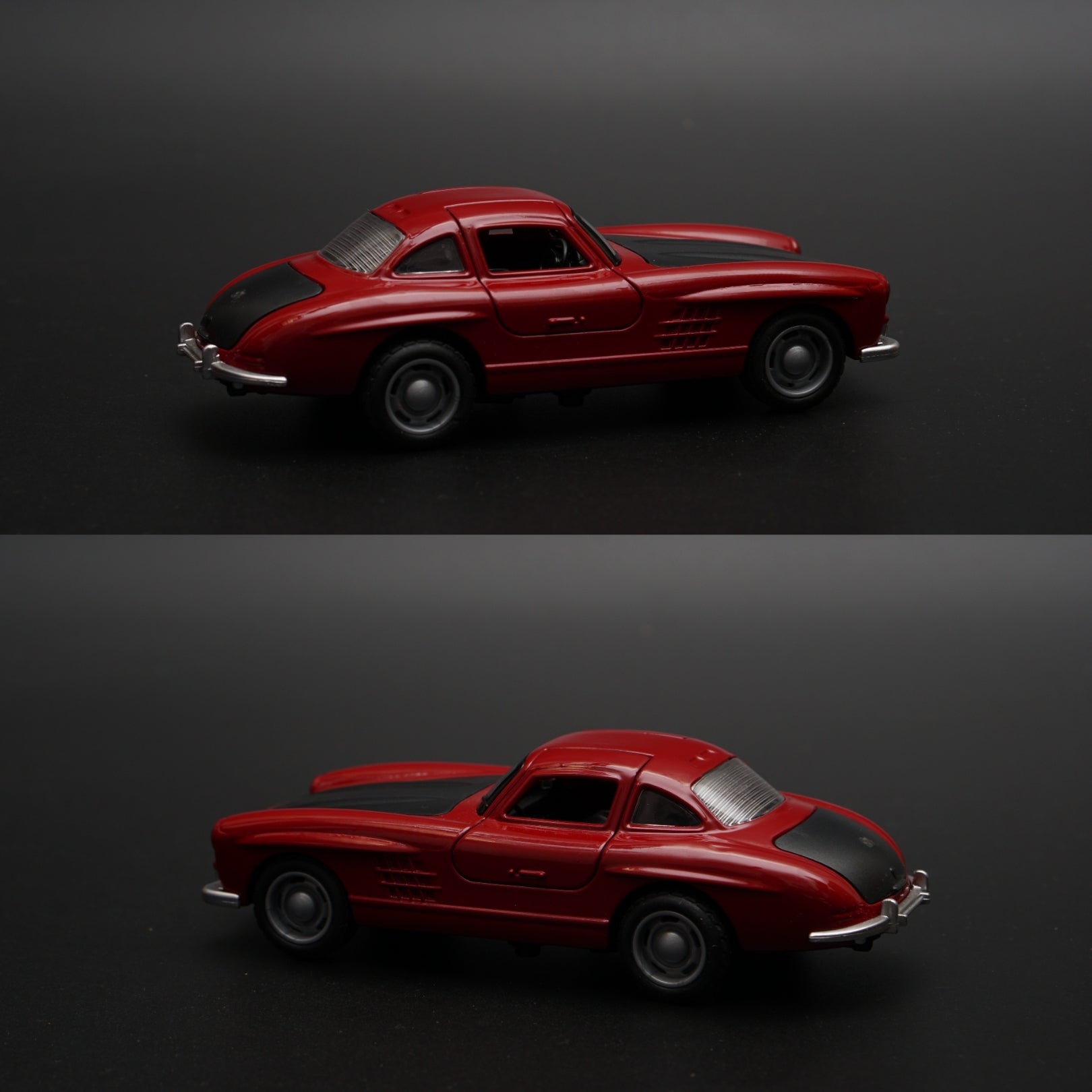 1:36 Benz 300SL Diecast (Red) -  Kunju Vandi  