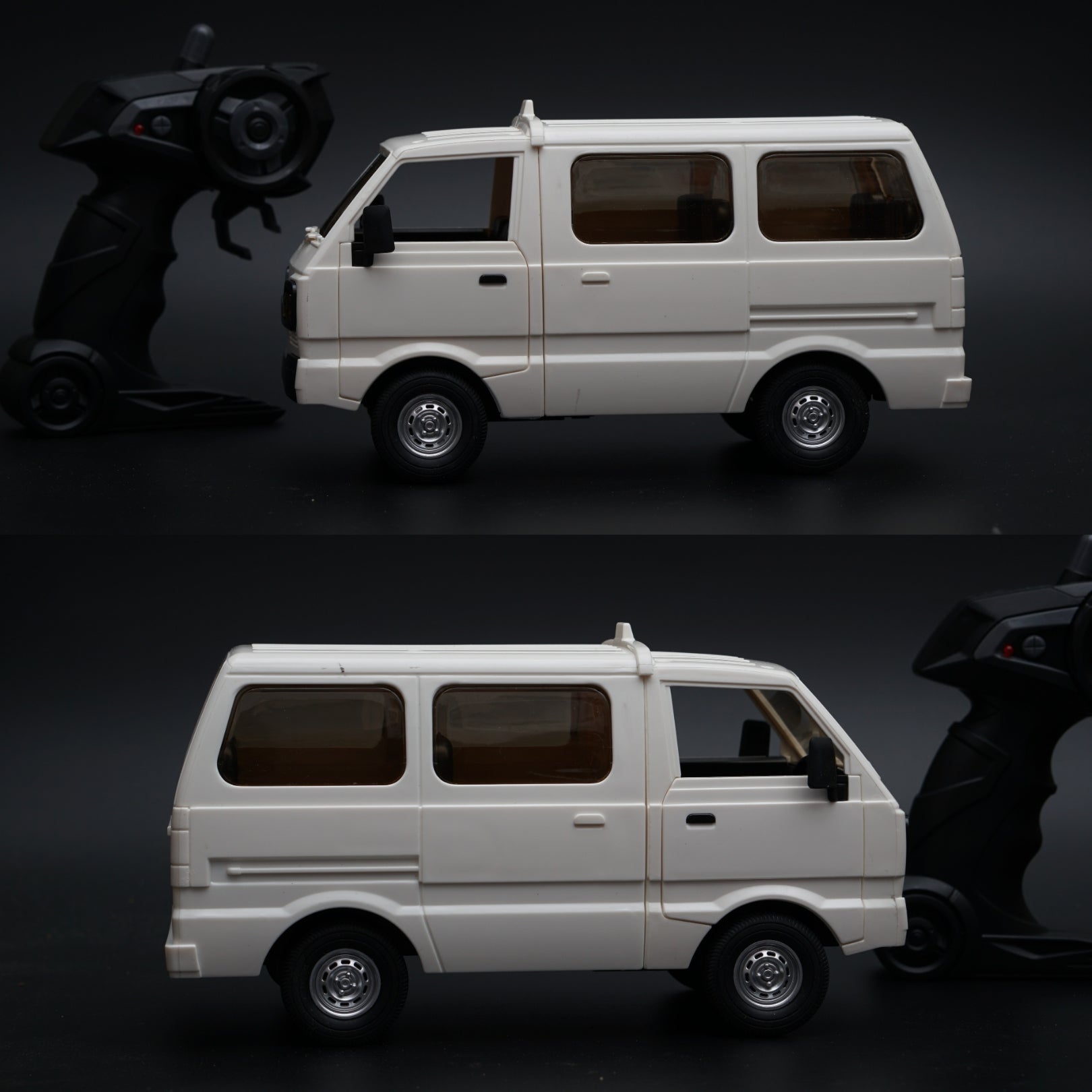 1:24 Omni Van Remote Controll, Stock Clearing, Prepaid Only White -  Kunju Vandi  