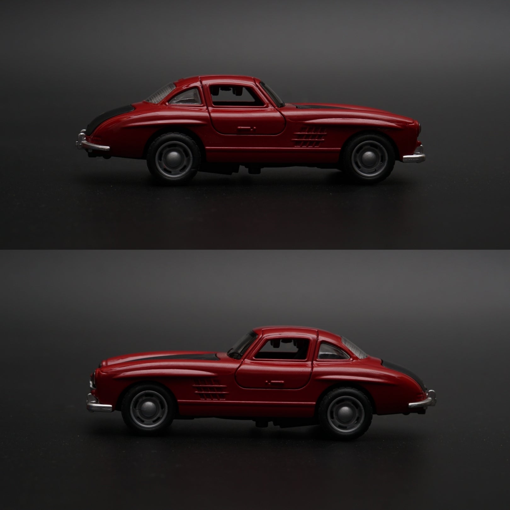 1:36 Benz 300SL Diecast (Red) -  Kunju Vandi  