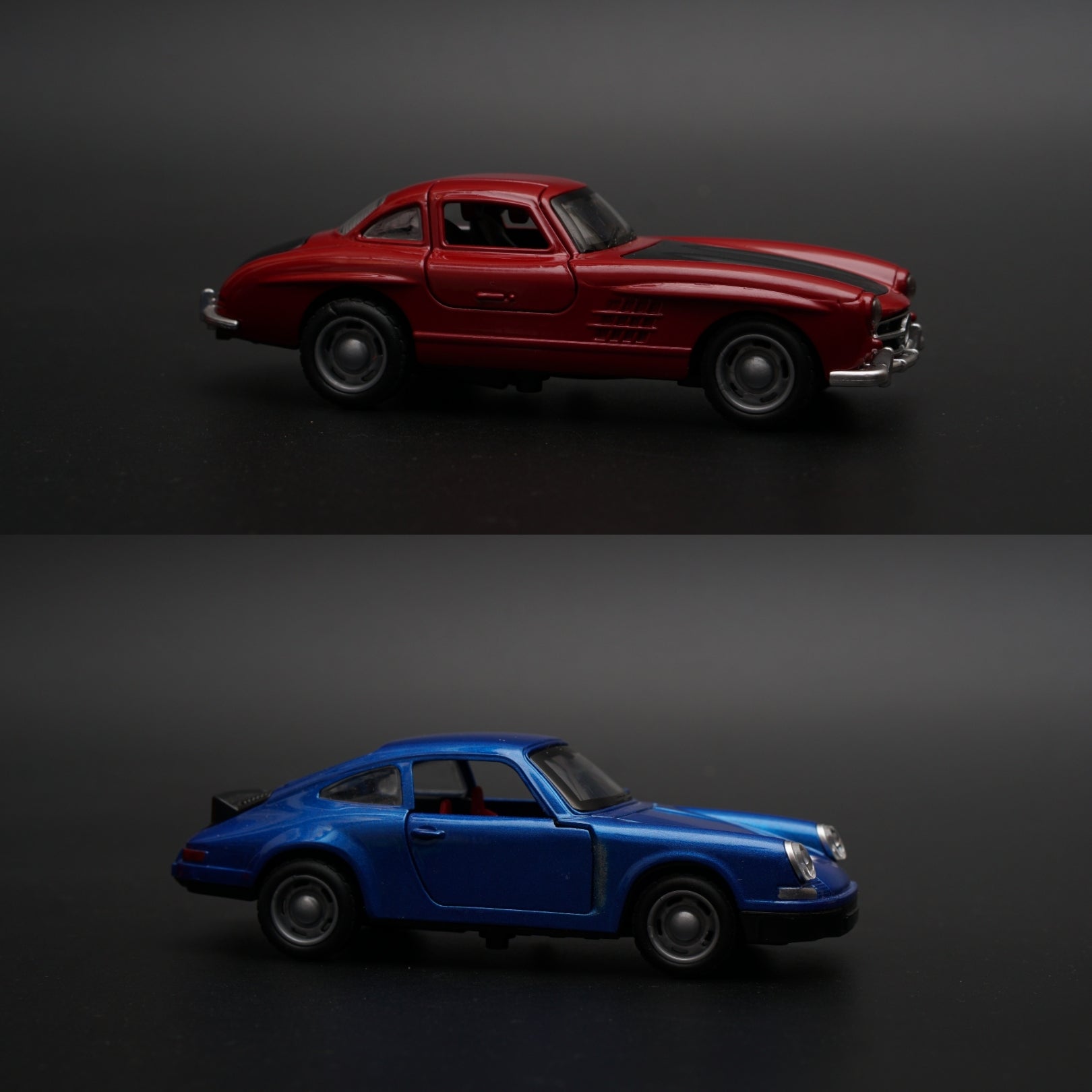 1:36 Porsche , Benz Diecast Combo (Blue,Red) -  Kunju Vandi  