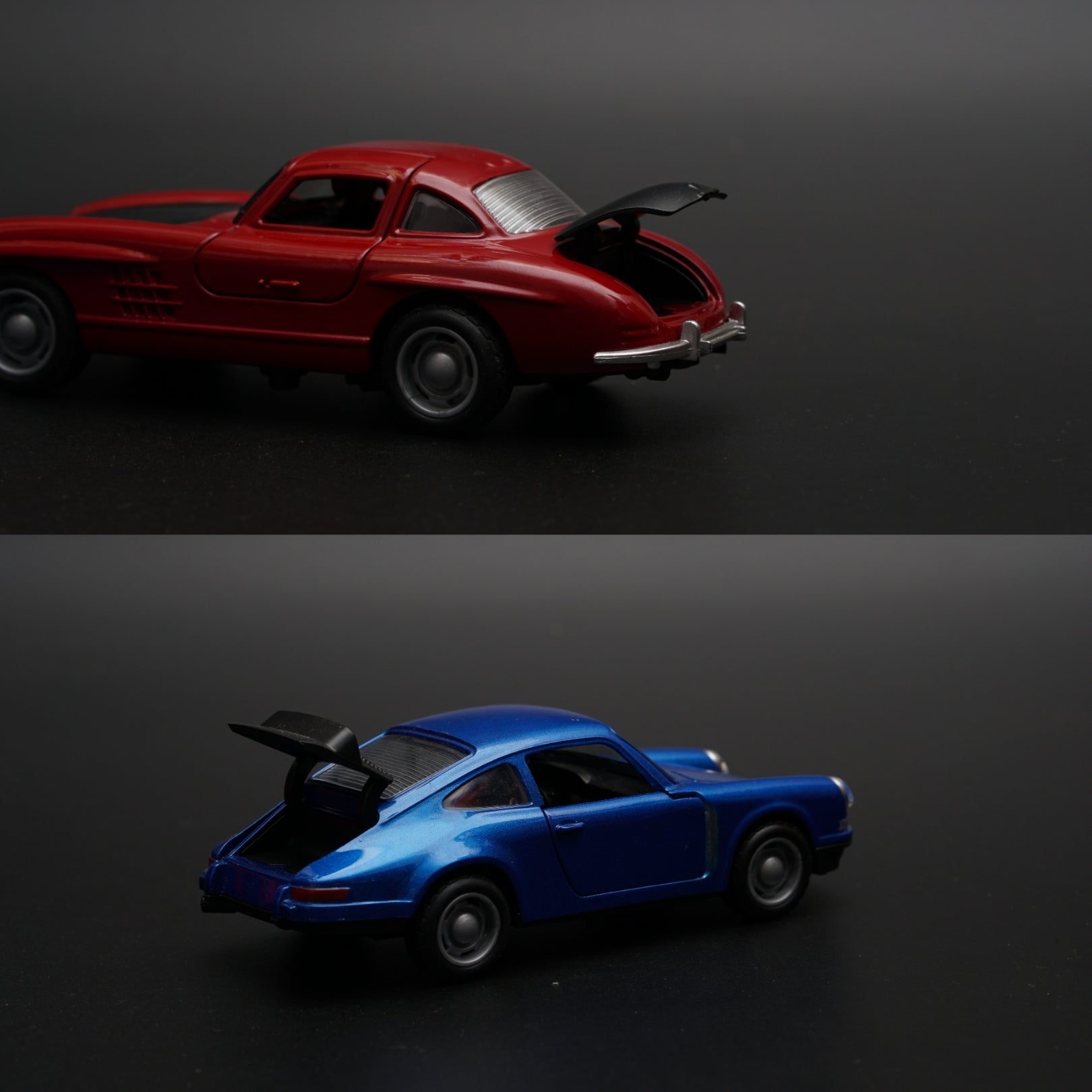 1:36 Porsche , Benz Diecast Combo (Blue,Red) -  Kunju Vandi  