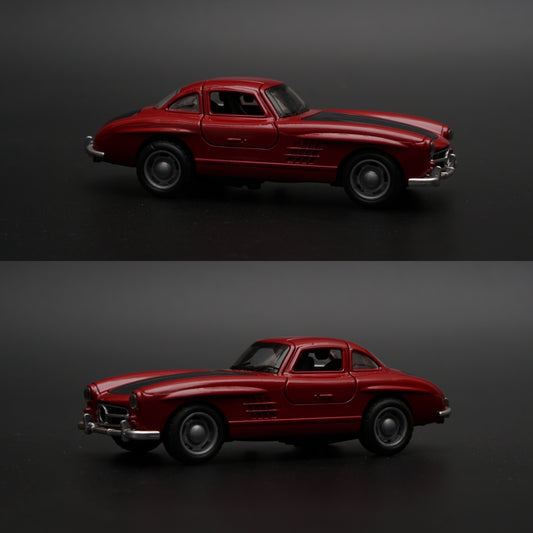 1:36 Benz 300SL Diecast (Red) -  Kunju Vandi  
